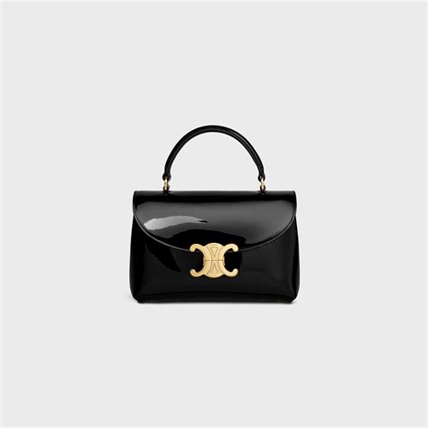 teen nino bag in patent calfskin|celine nino purses.